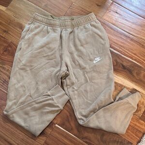 Nike men’s Beige Sweatpants